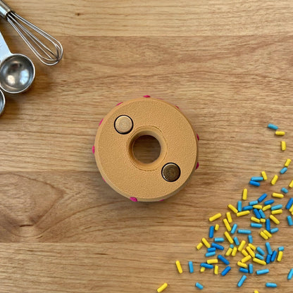 Pink Donut Fridge Magnet | Food Lover Kitchen Gift