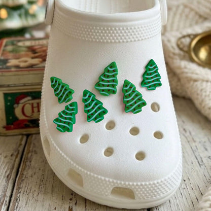Christmas Tree Clog Charms | Holiday Shoe Gift Set