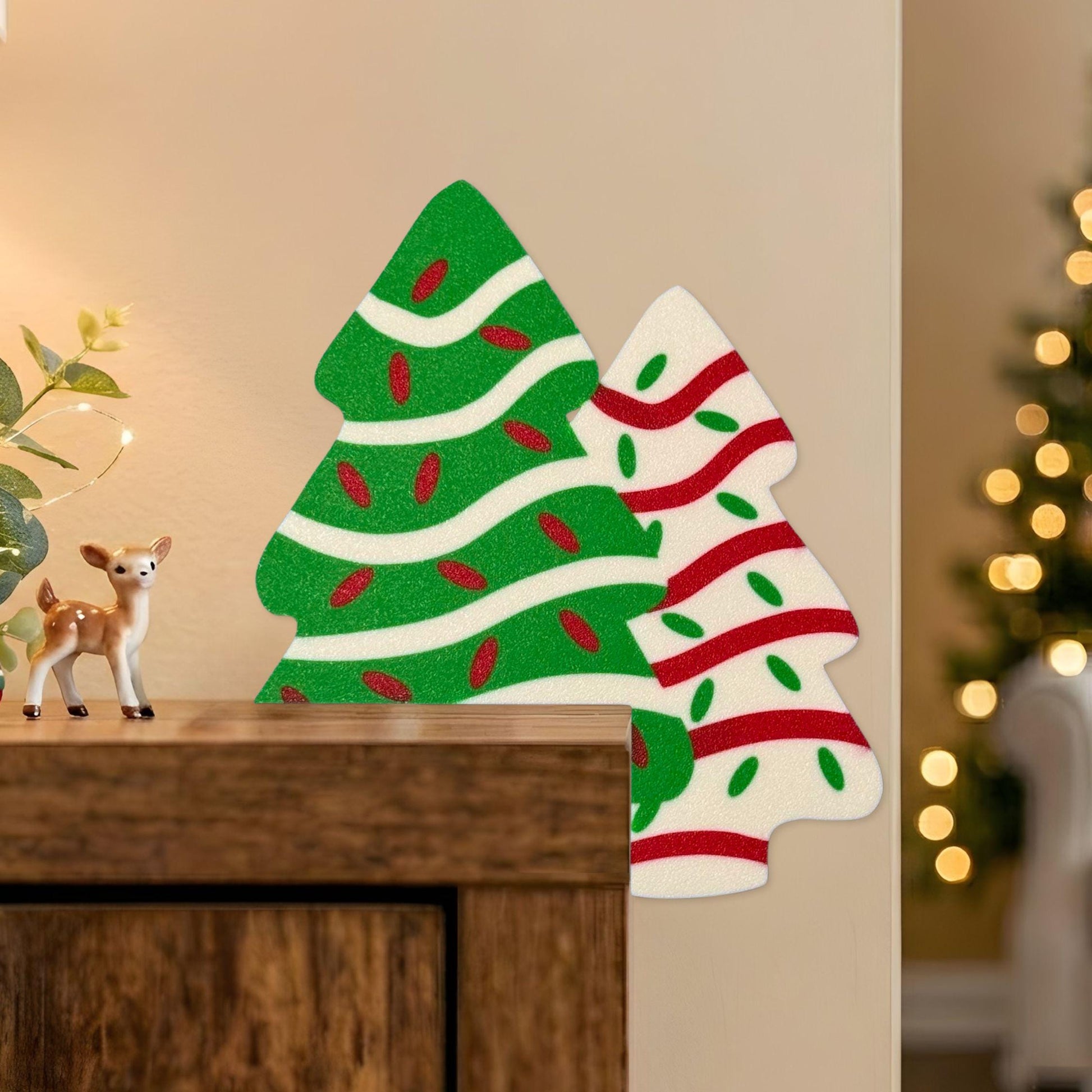 Christmas Tree Door Decor | Festive Holiday Wall Decor
