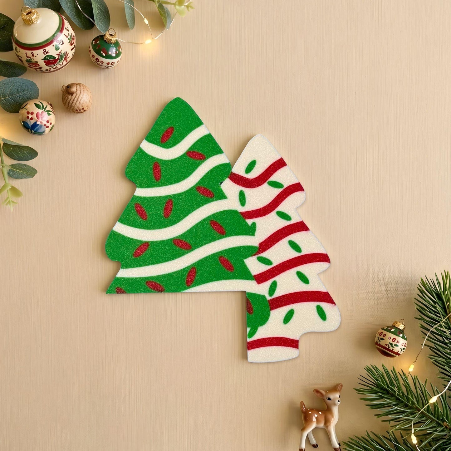 Christmas Tree Door Decor | Festive Holiday Wall Decor
