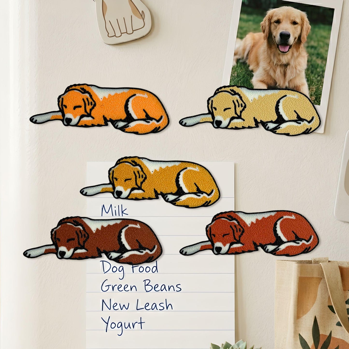 Golden and Labrador Retriever Magnets | Dog Lover Gift