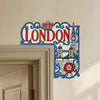 London Door Corner Decor | Travel Lover Gift