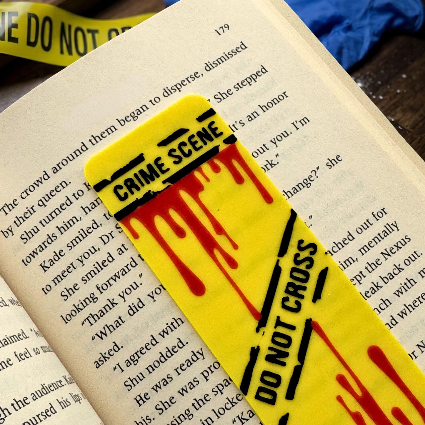 True Crime Bookmark Set | Murder Mystery Reader Gift