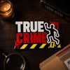 True Crime Bookshelf Sign | Mystery Fan Shelf Decor