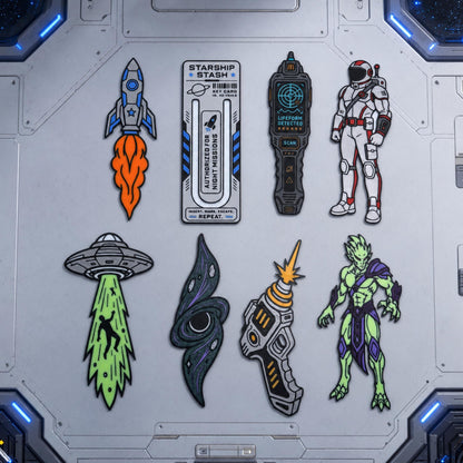 Sci Fi Bookmark Set | Space Reader Gift Set