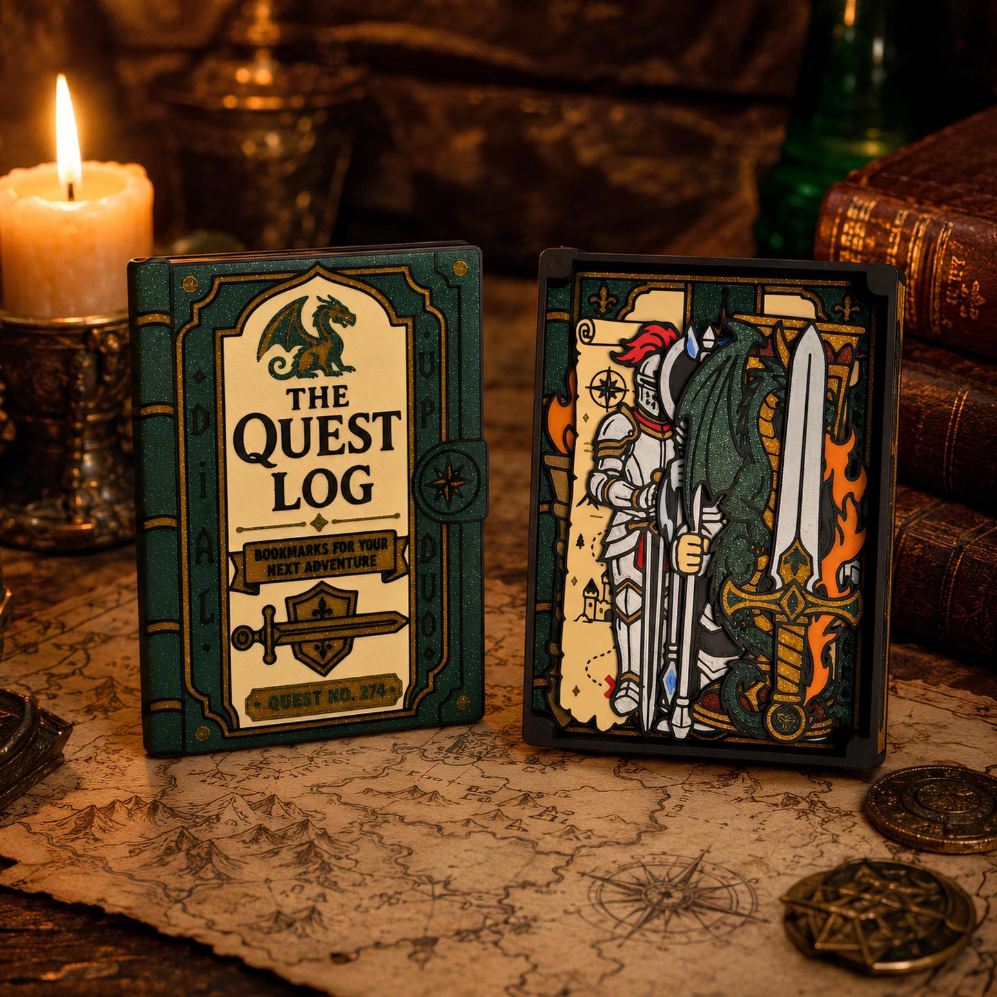 Fantasy Bookmark Set | Dragon Reader Gift Set