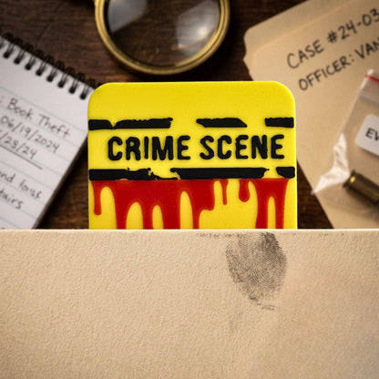 True Crime Bookmark Set | Murder Mystery Reader Gift