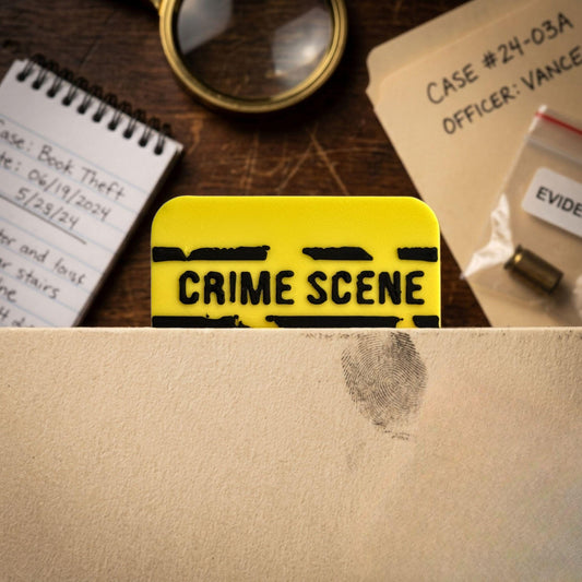 True Crime Bookmark Set | Murder Mystery Reader Gift
