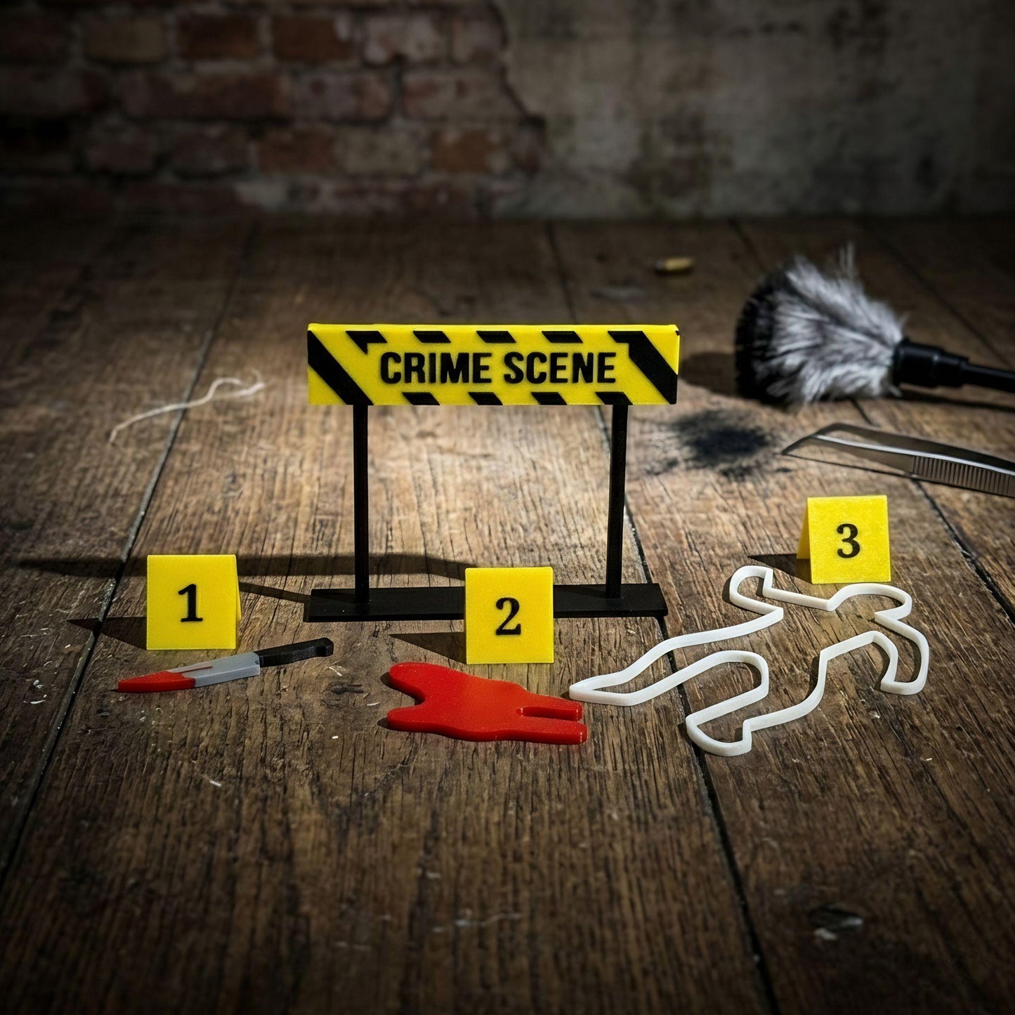 True Crime Gift Set | Murder Mystery Desk Decor