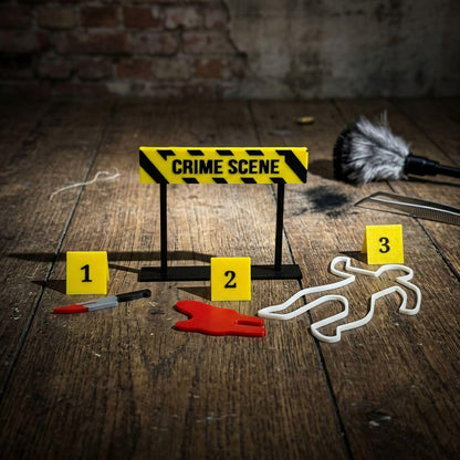 True Crime Gift Set | Murder Mystery Desk Decor