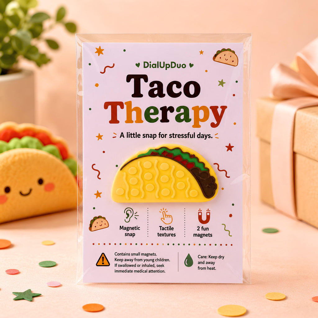 Taco Magnetic Fidget | Coworker Desk Gift