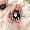 Tuxedo Cat Magnetic Fidget | Sensory Desk Gift