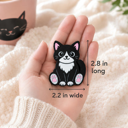 Tuxedo Cat Magnetic Fidget | Sensory Desk Gift