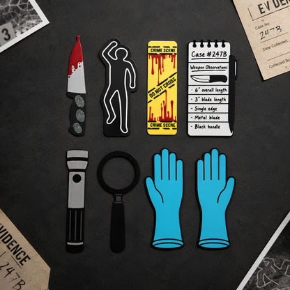 True Crime Bookmark Set | Magnetic Case Reader Gift