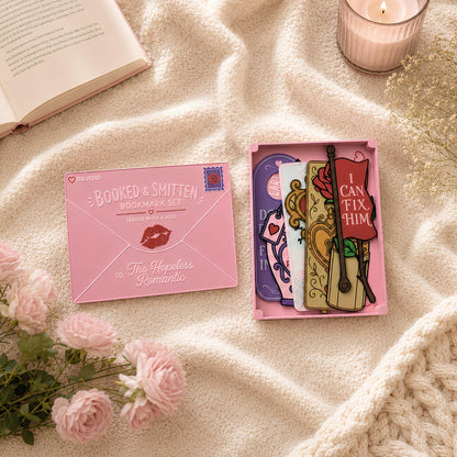 Romance Bookmark Set | Smitten Reader Gift