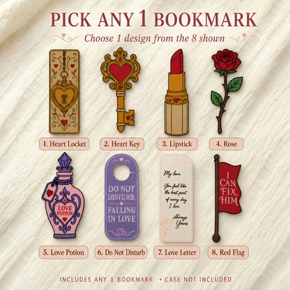 Romance Bookmark Set | Smitten Reader Gift