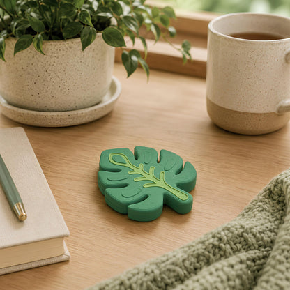 Monstera Leaf Fidget | Plant Lover Stress Relief Gift