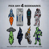 Sci Fi Bookmark Set | Space Reader Gift Set