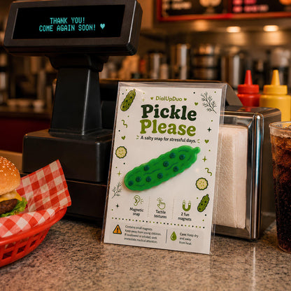Pickle Magnetic Fidget | Funny Stress Relief Gift