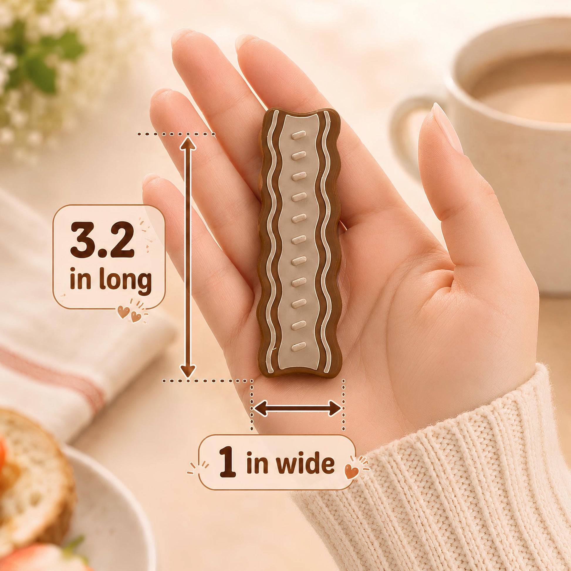 Bacon Sensory Fidget | Funny Foodie Desk Gift
