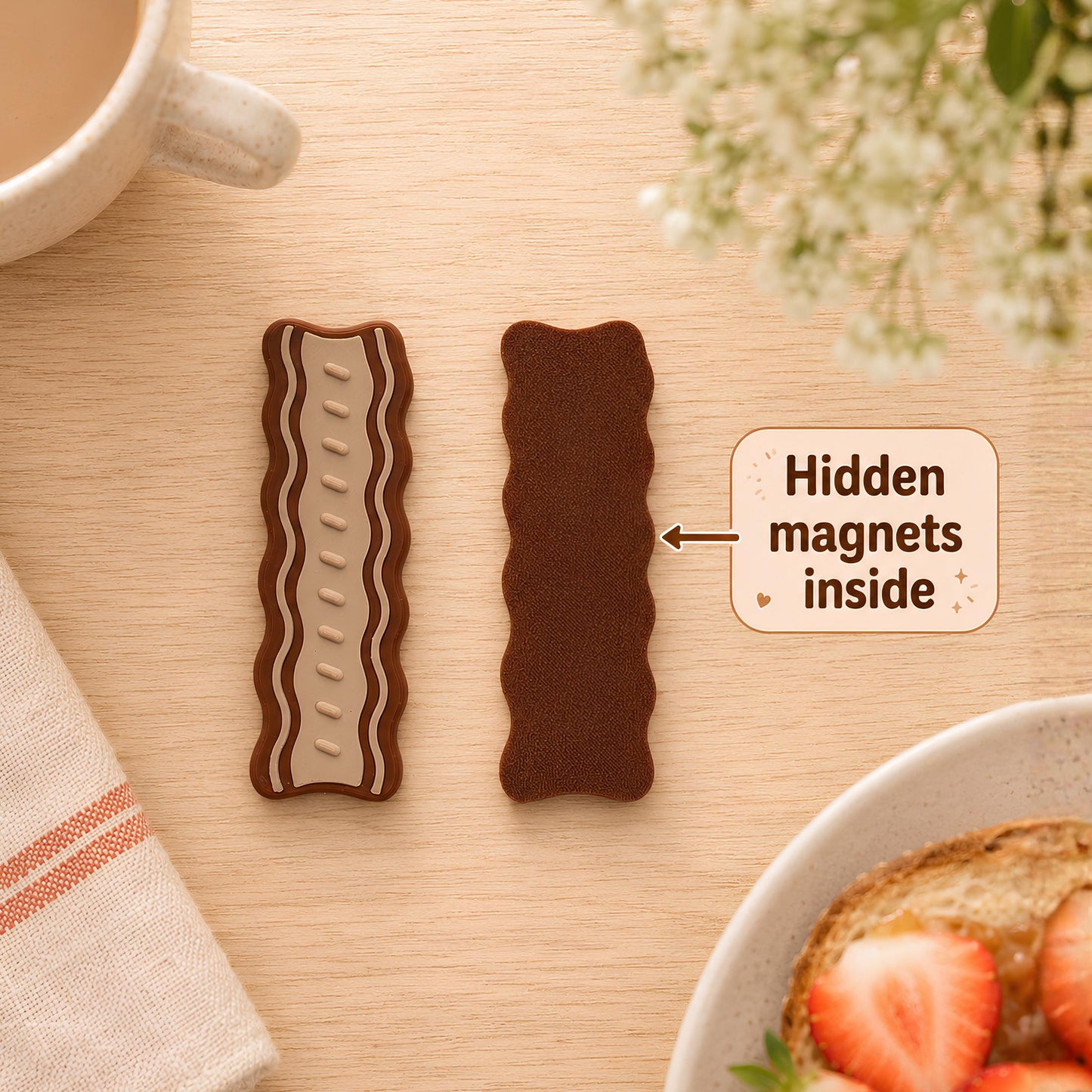 Bacon Sensory Fidget | Funny Foodie Desk Gift