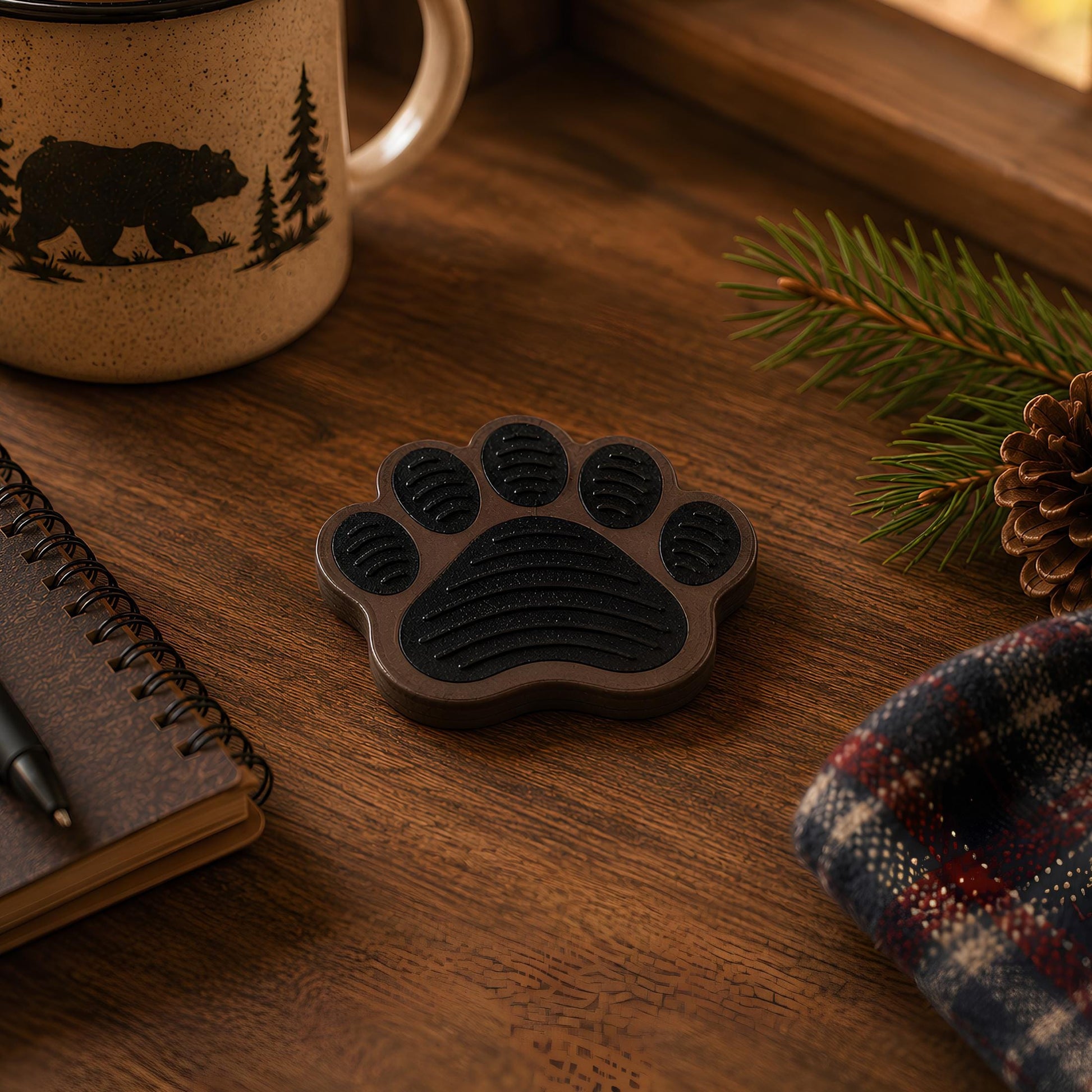 Papa Bear Magnetic Fidget | Dad Desk Gift
