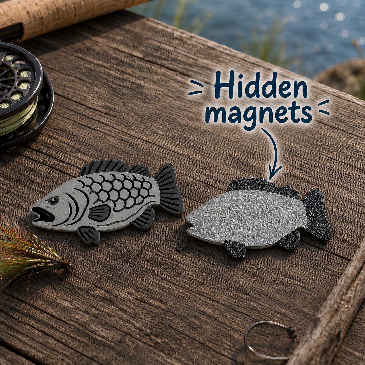 Fish Magnetic Fidget | Fishing Stress Relief Gift