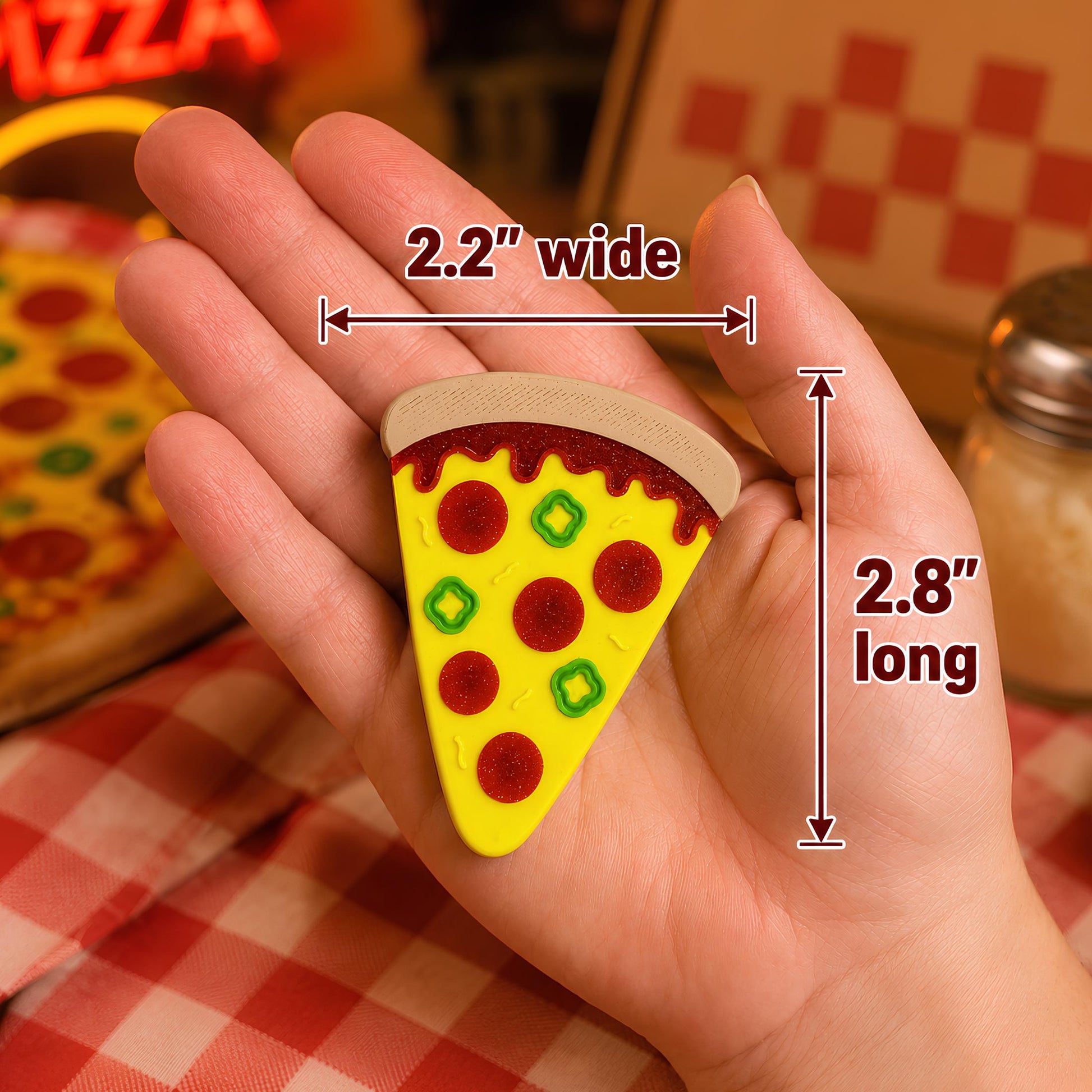 Pizza Magnetic Fidget | Foodie Stress Relief Gift