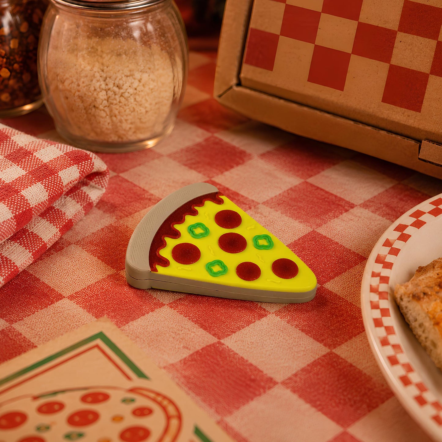 Pizza Magnetic Fidget | Foodie Stress Relief Gift