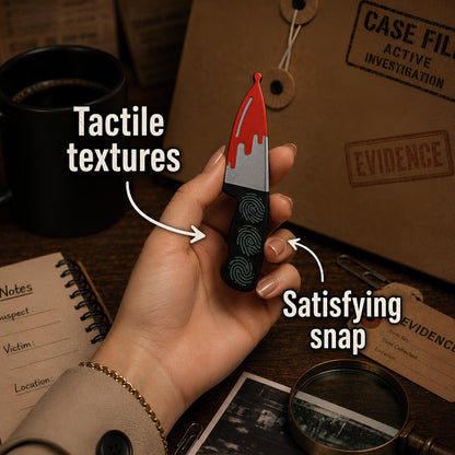 True Crime Magnetic Fidget | Podcast Fan Gift