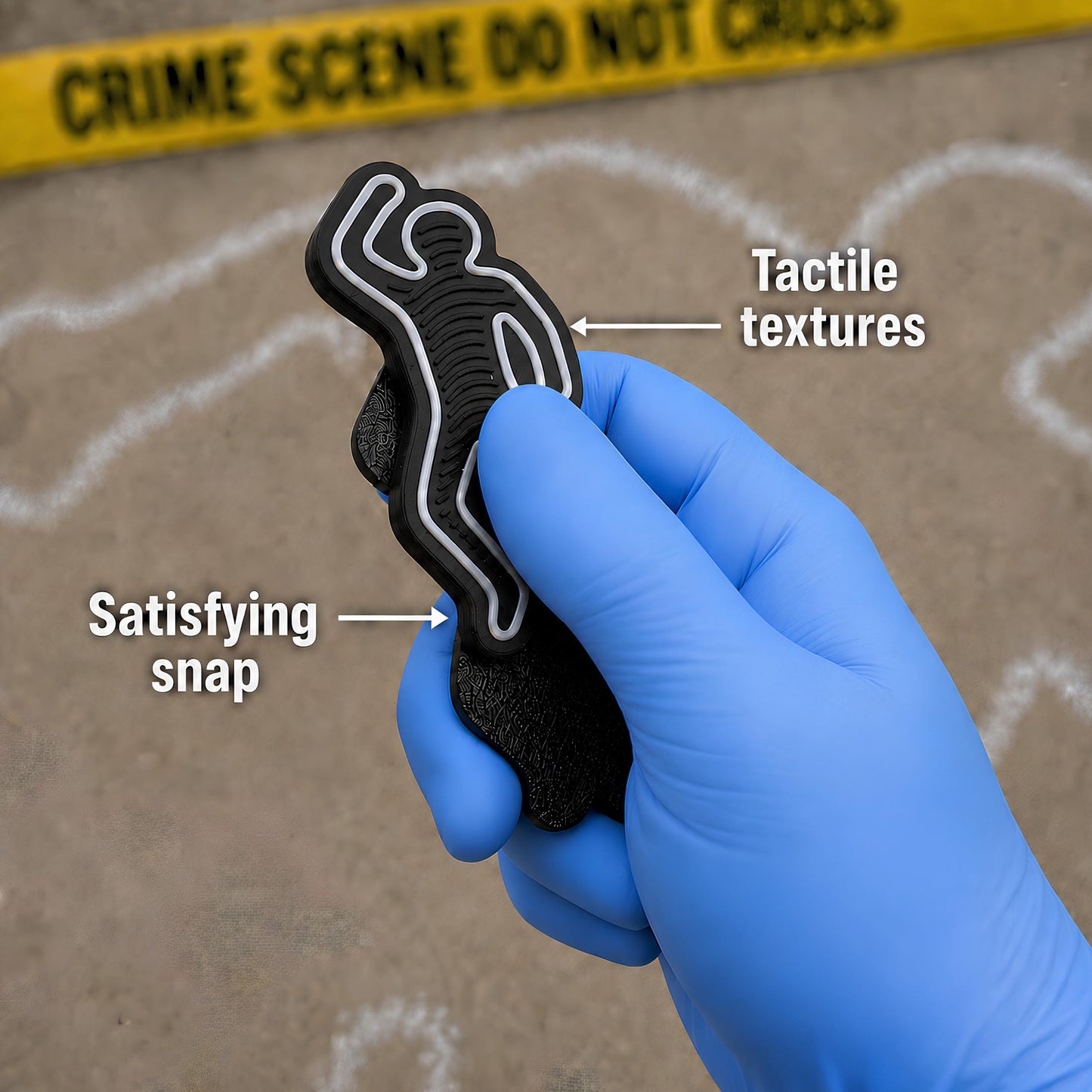 True Crime Magnetic Fidget | Mystery Reader Gift