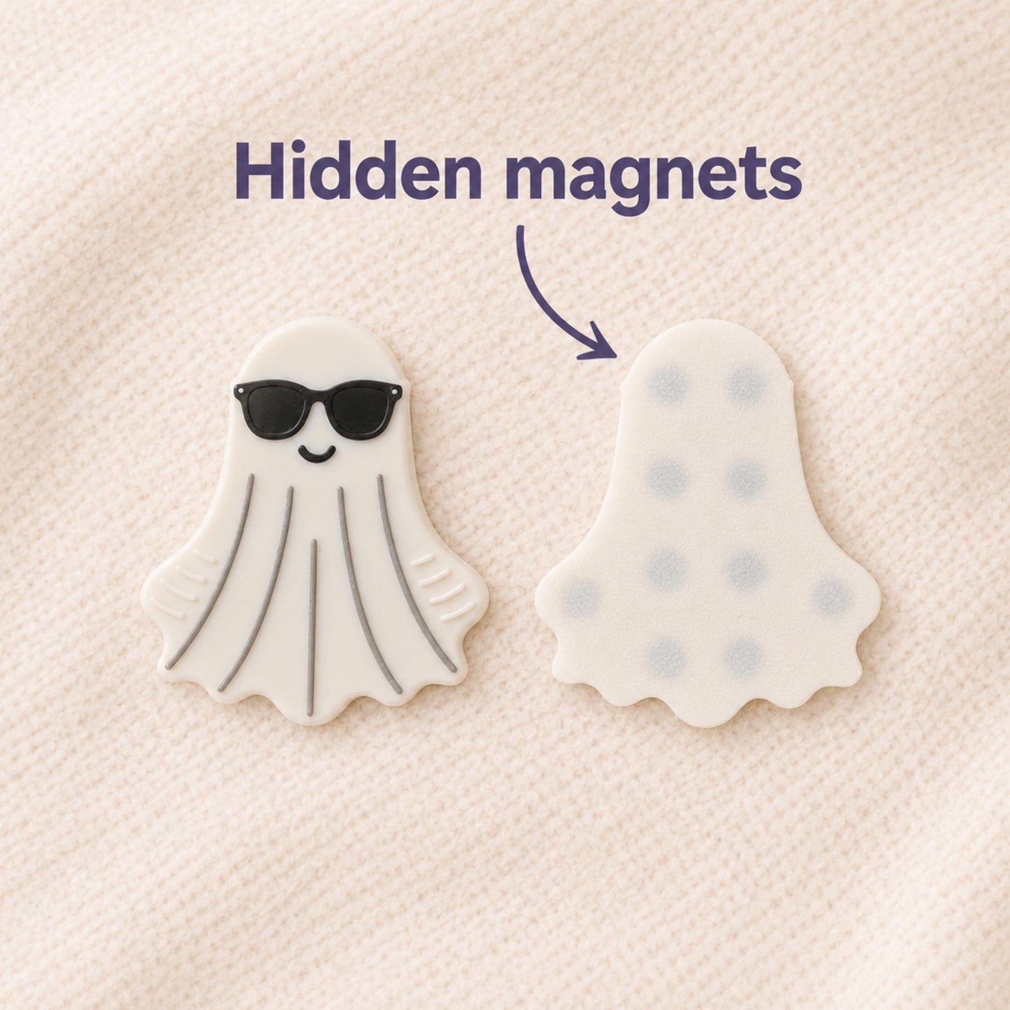 Ghost Magnetic Fidget | Spooky Halloween Desk Gift