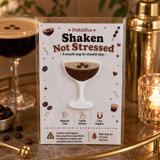 Espresso Martini Fidget | Cocktail Desk Gift