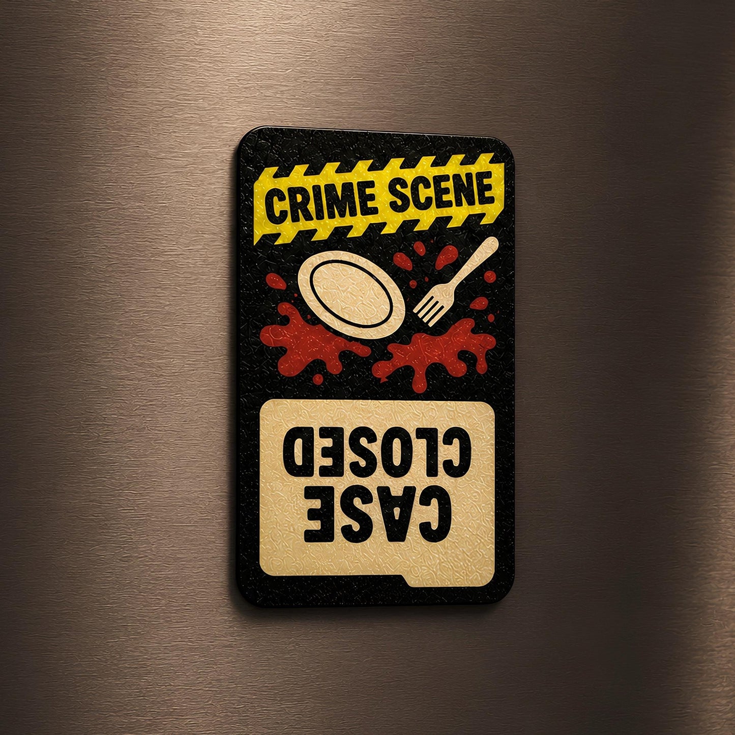 True Crime Dishwasher Magnet | Mystery Lover Kitchen Gift