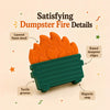 Dumpster Fire Fidget Magnet | Funny Coworker Gift