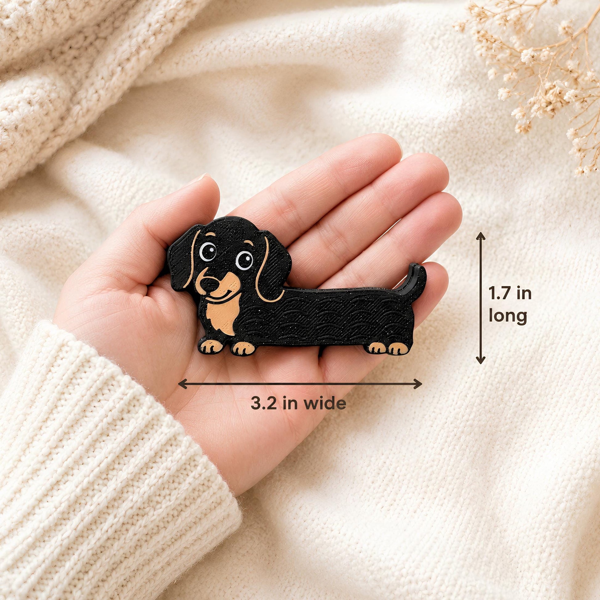 Dachshund Magnetic Fidget | Wiener Dog Desk Gift