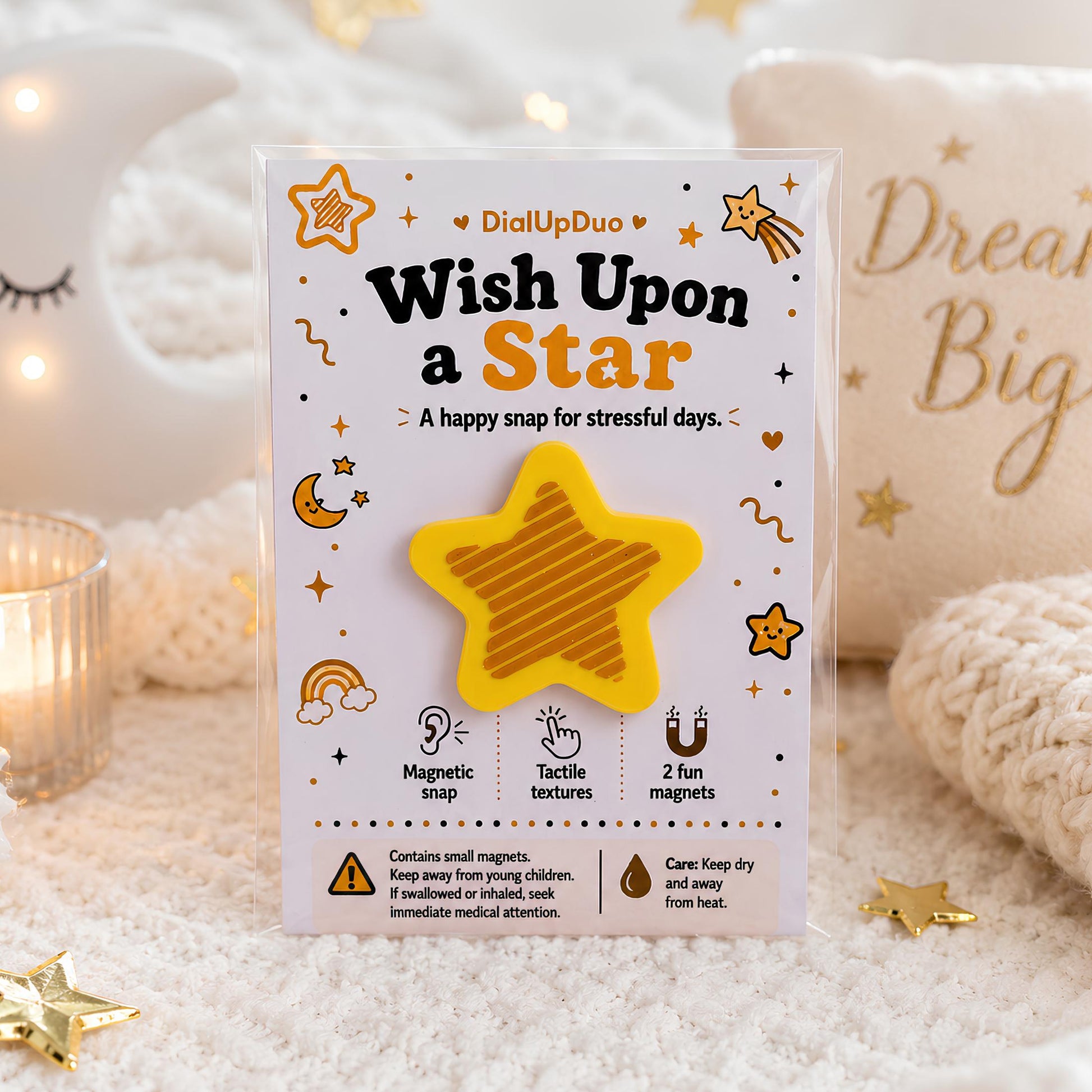 Star Magnetic Fidget | Cute Sensory Desk Gift