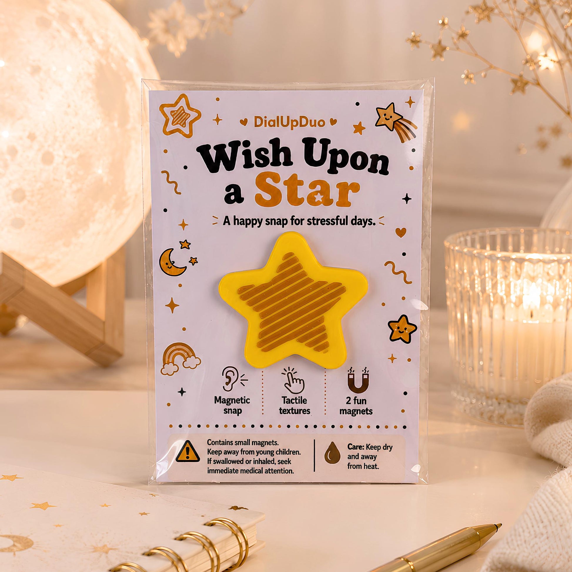 Star Magnetic Fidget | Cute Sensory Desk Gift