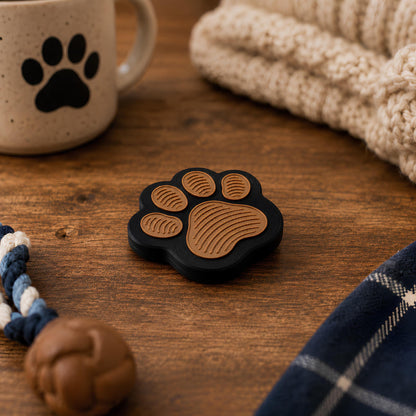 Dog Paw Fidget Magnet | Stress Relief Desk Gift