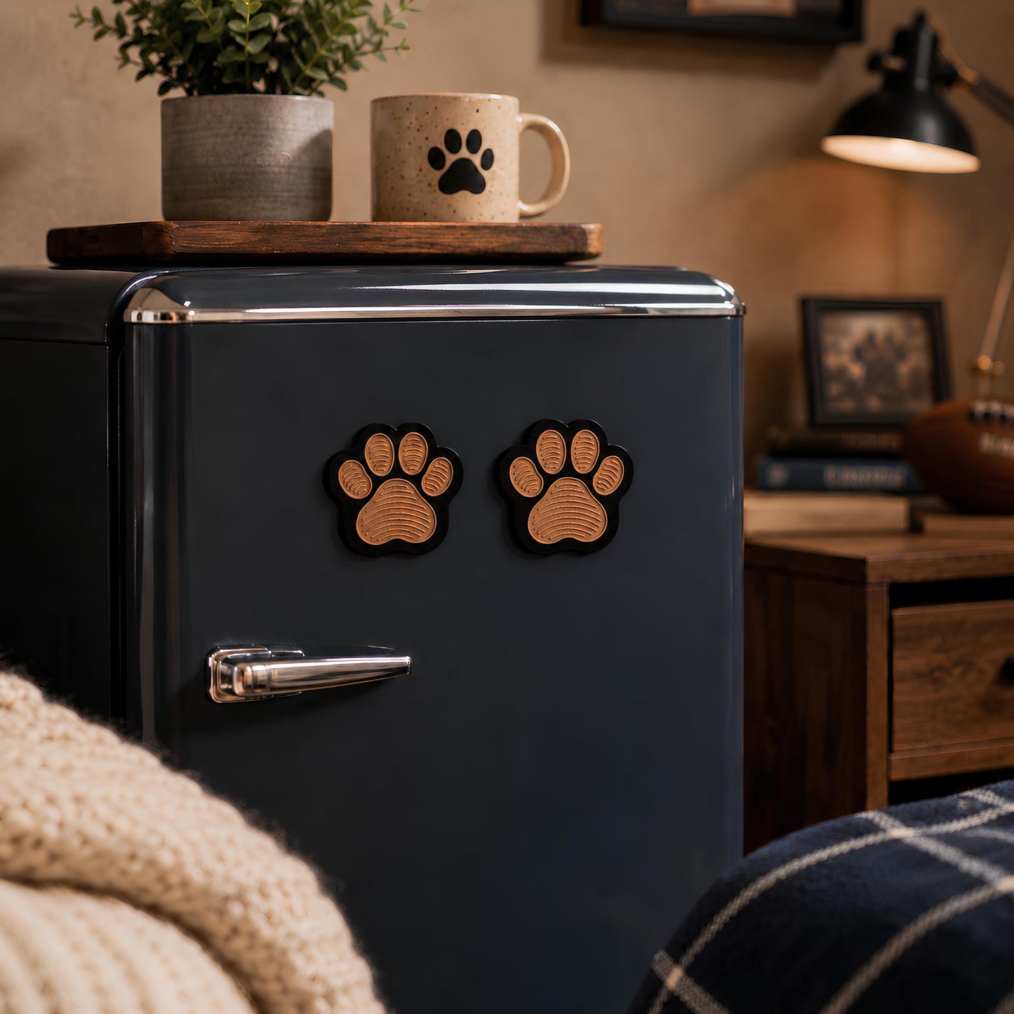 Dog Paw Fidget Magnet | Stress Relief Desk Gift
