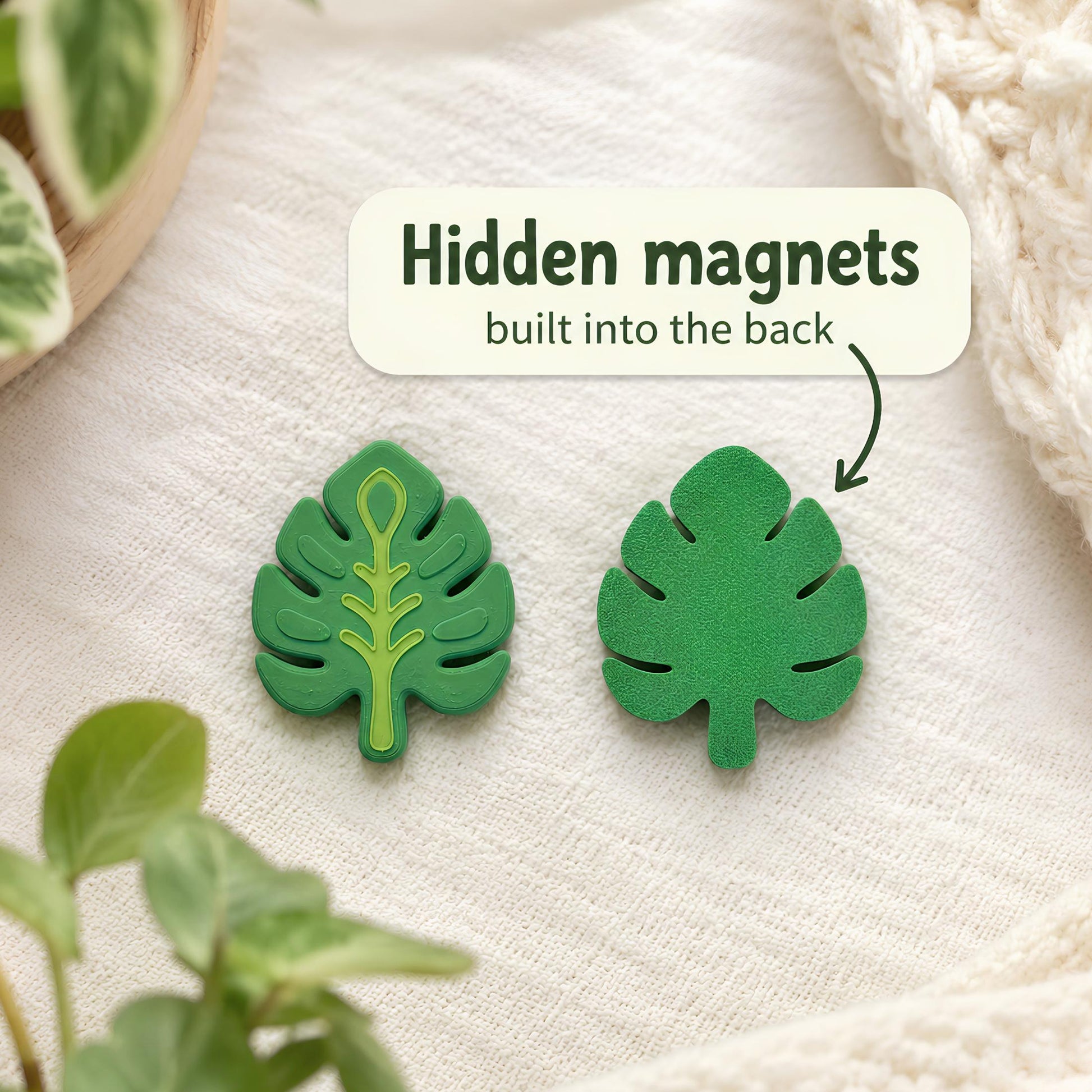 Monstera Leaf Fidget | Plant Lover Stress Relief Gift