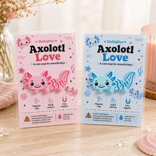 Axolotl Fidget Toy | Cute Sensory Desk Gift