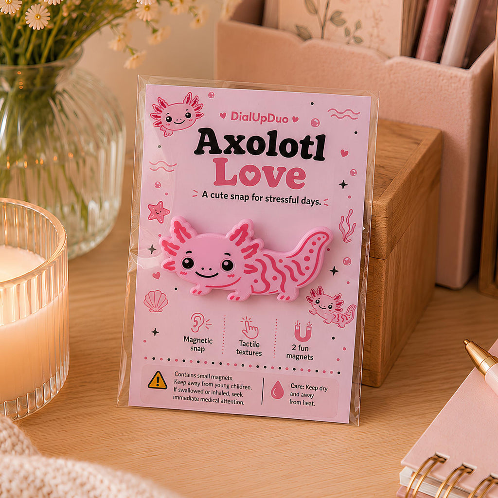 Axolotl Fidget Toy | Cute Sensory Desk Gift