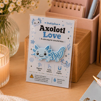 Axolotl Fidget Toy | Cute Sensory Desk Gift