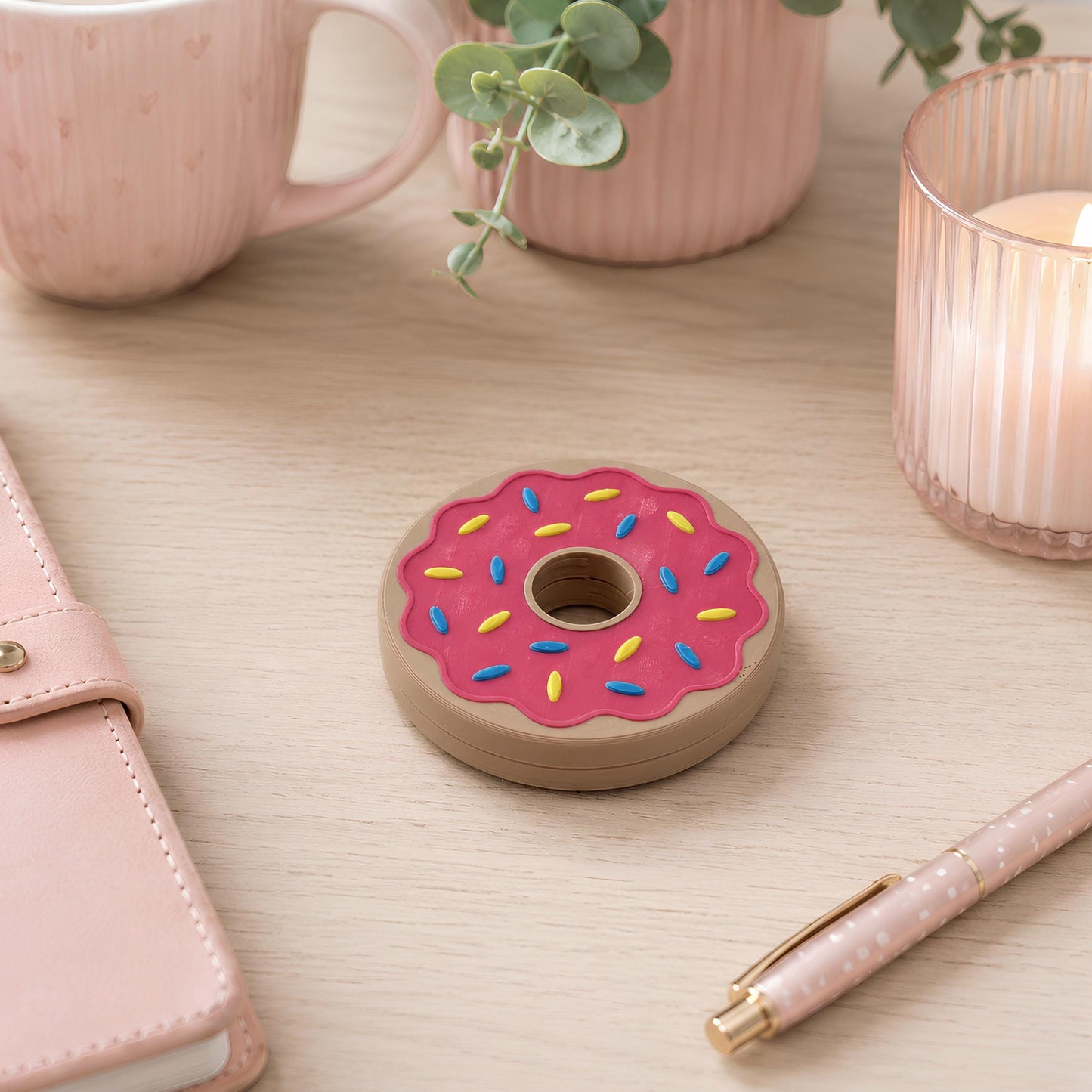 Donut Sensory Fidget | Cute Stress Relief Desk Gift