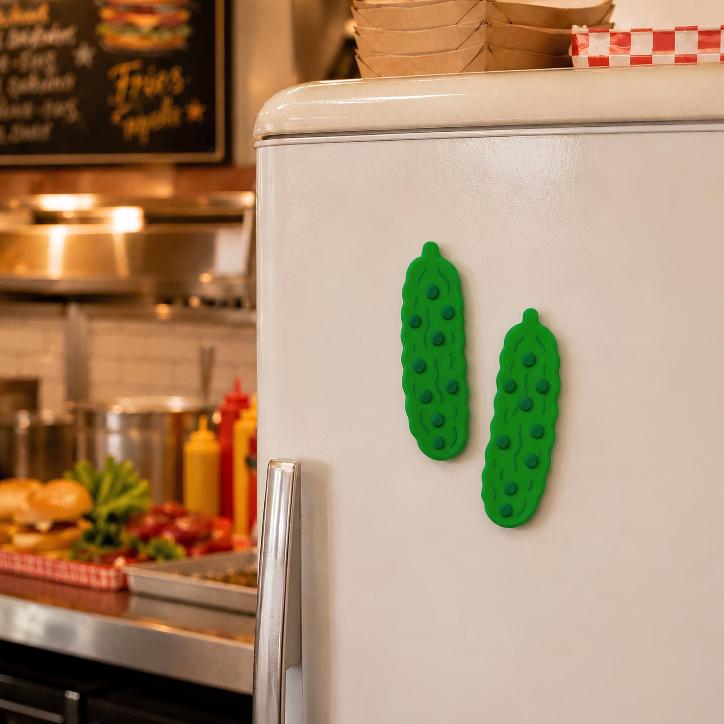 Pickle Magnetic Fidget | Funny Stress Relief Gift