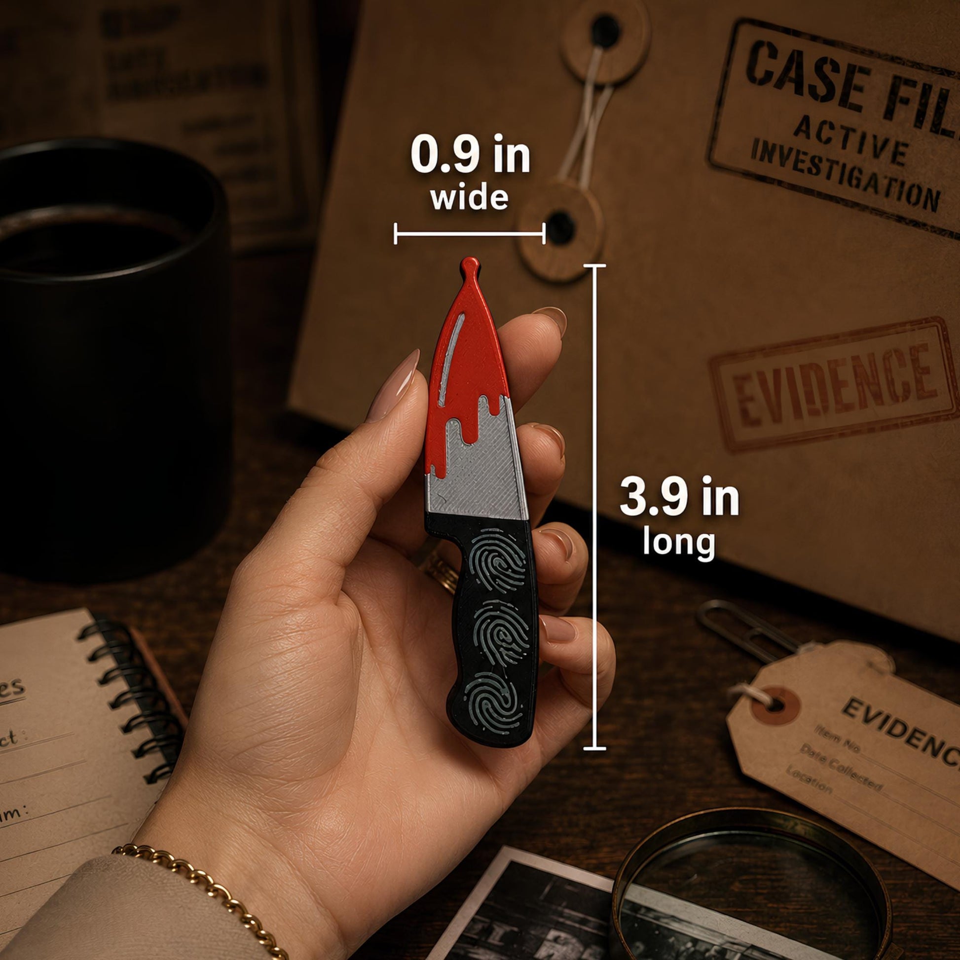 True Crime Magnetic Fidget | Podcast Fan Gift