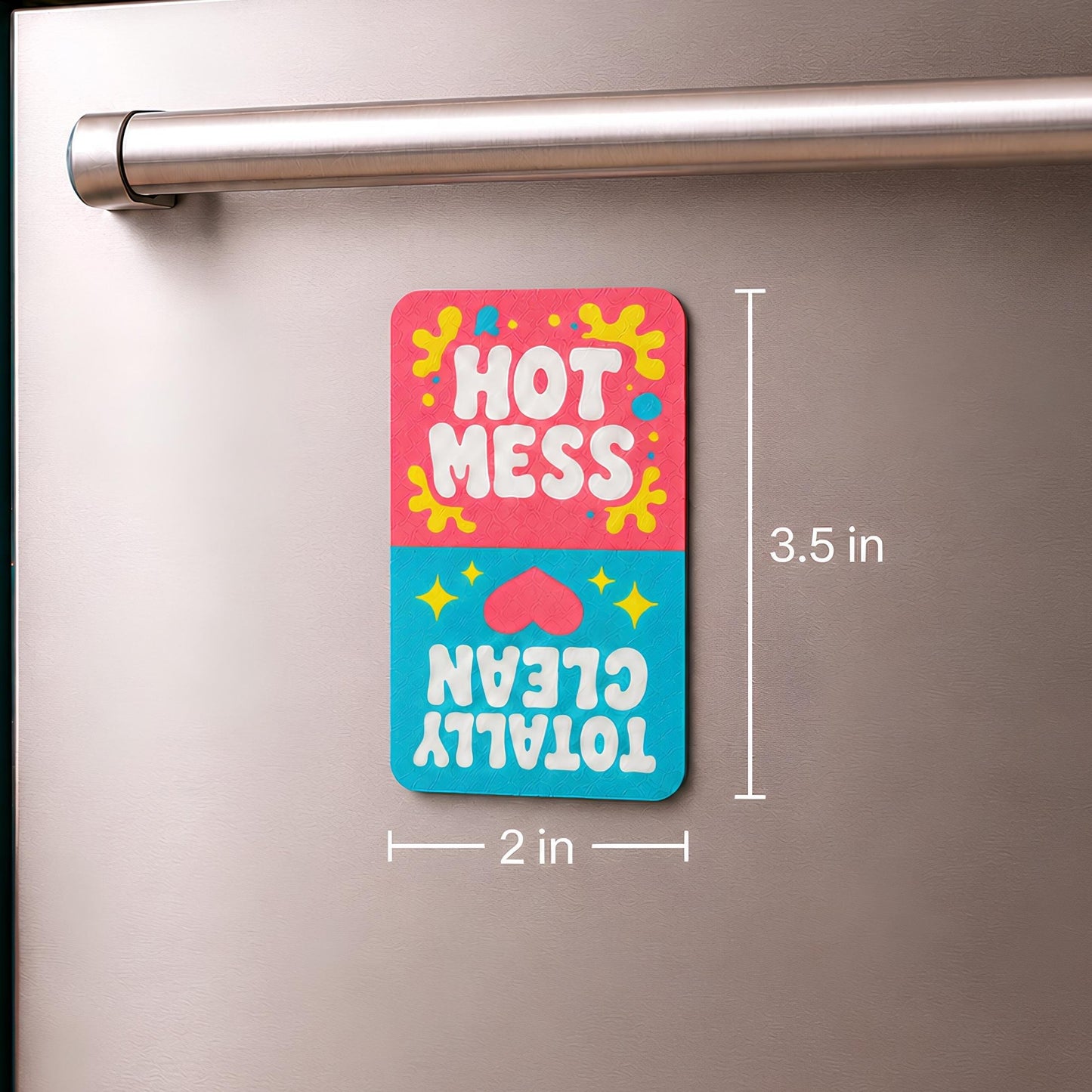 Clean Dirty Dishwasher Magnet | Pink Kitchen Gift