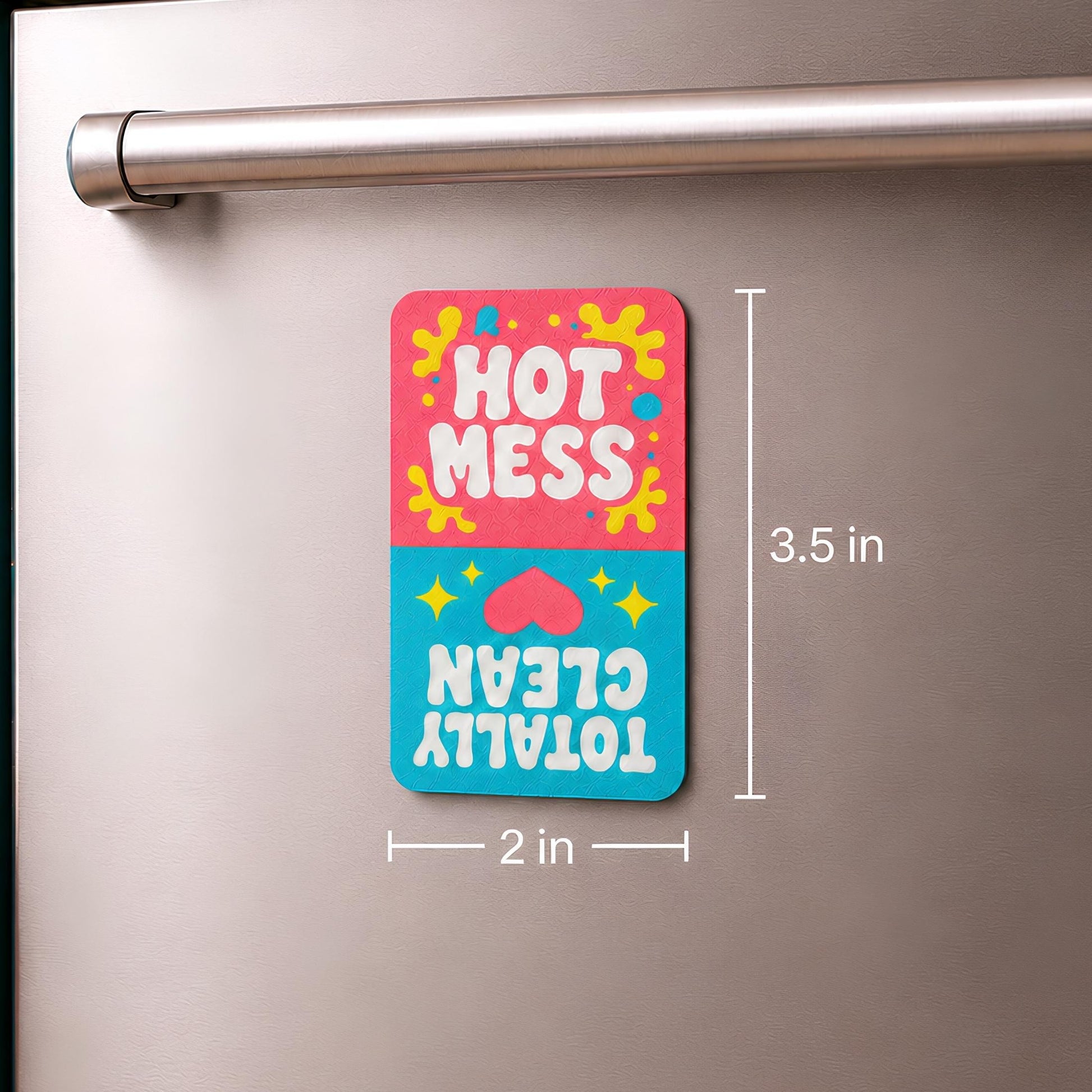 Clean Dirty Dishwasher Magnet | Pink Kitchen Gift