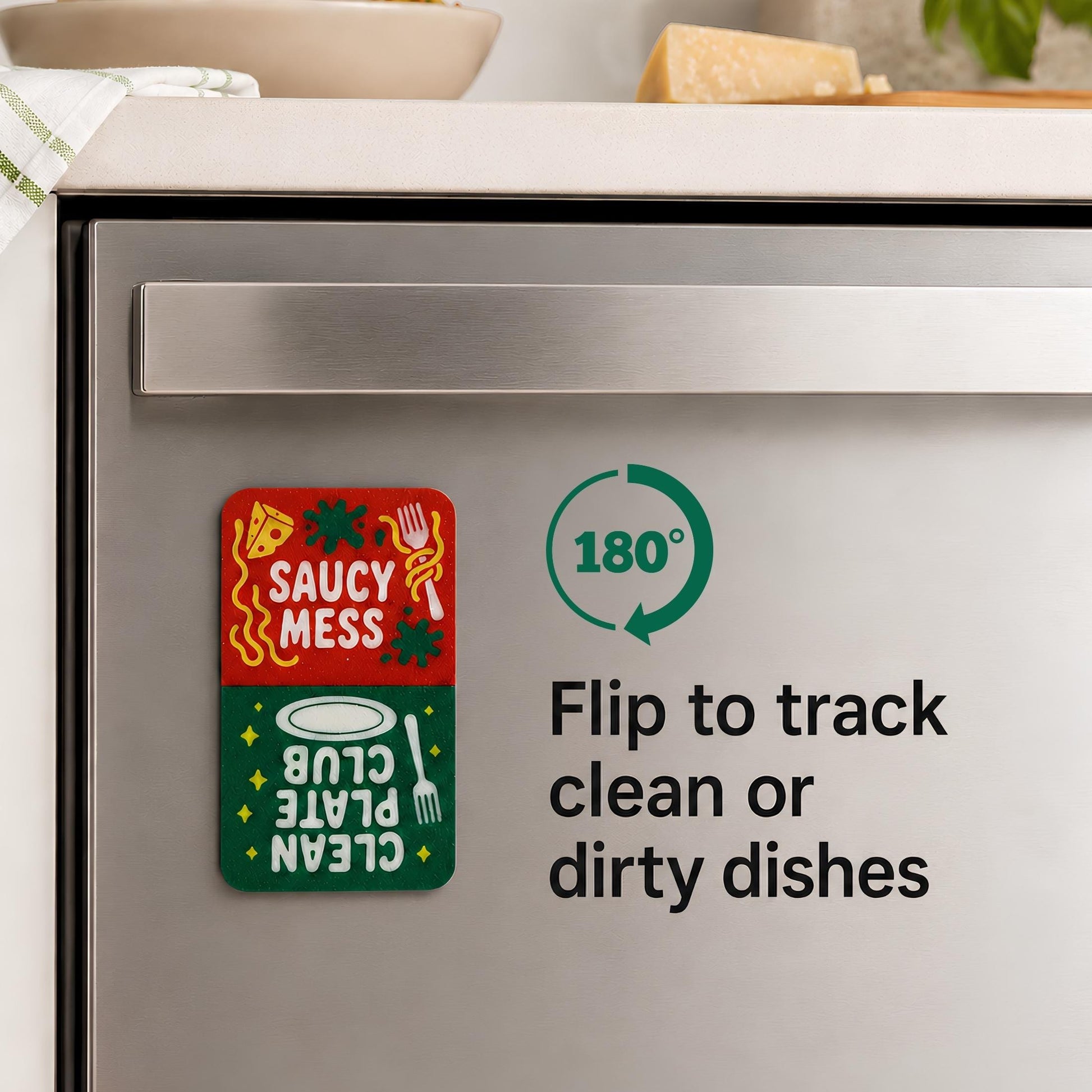 Dishwasher Status Magnet | Funny Kitchen Housewarming Gift